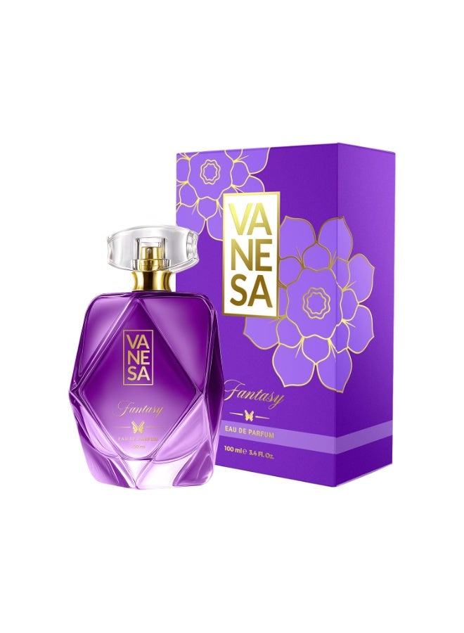 Vanesa عطر فانتاسي للنساء 100 مل | عطر ماء عطر يدوم طويلاً - Image 1