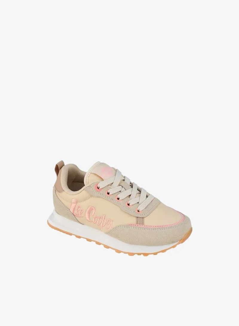 Lee Cooper Girls Lace-Up Ankle School Sneakers