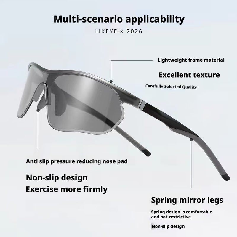 Outdoor Sports Sunglasses UV400 Anti-Impact Goggles - Image 3