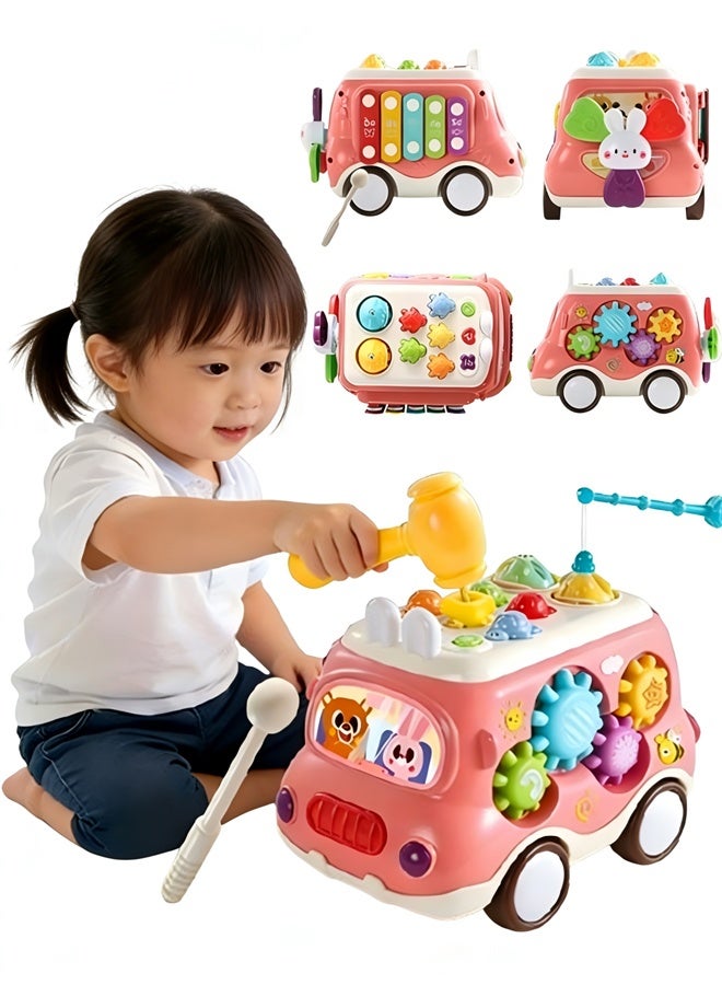 Keranixy Pounding Toys for Kids, Educational Toy Hammering Game for Boys Girls,Musical Sensory Learning Toddler Toys,Baby Gift for Boy and Girl - Image 1