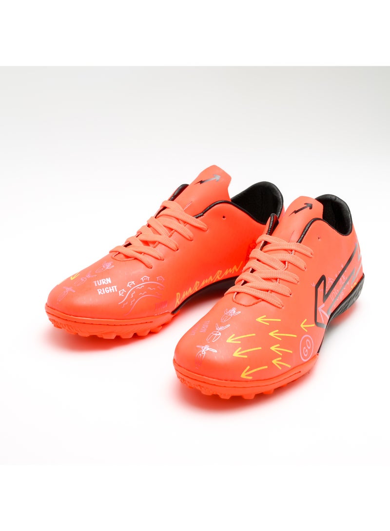 Blue Bird Sport Shoes PL102 Tartan orange - Image 1