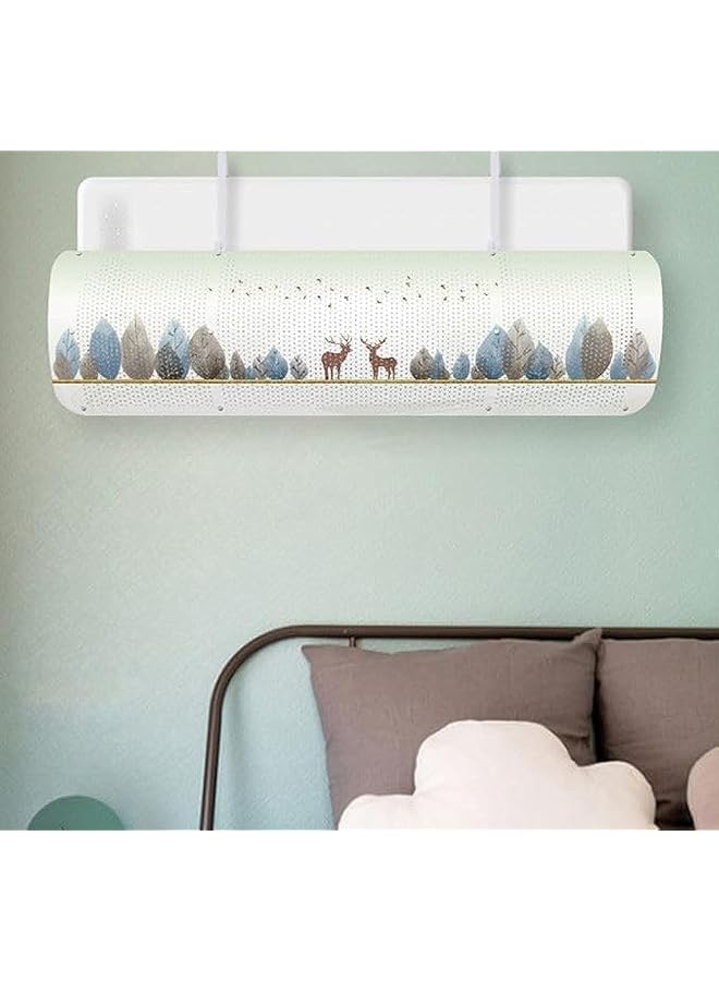 erorex Seahilton Air Conditioner Cover Foldable Air Conditioner Cover With Adjustable Flexible Flexible Waterproof Compatible With All Models Multi - Image 1