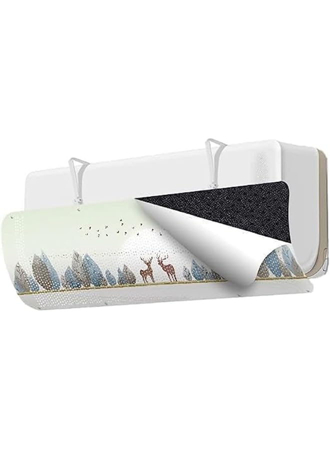 erorex Seahilton Air Conditioner Cover Foldable Air Conditioner Cover With Adjustable Flexible Flexible Waterproof Compatible With All Models Multi - Image 2