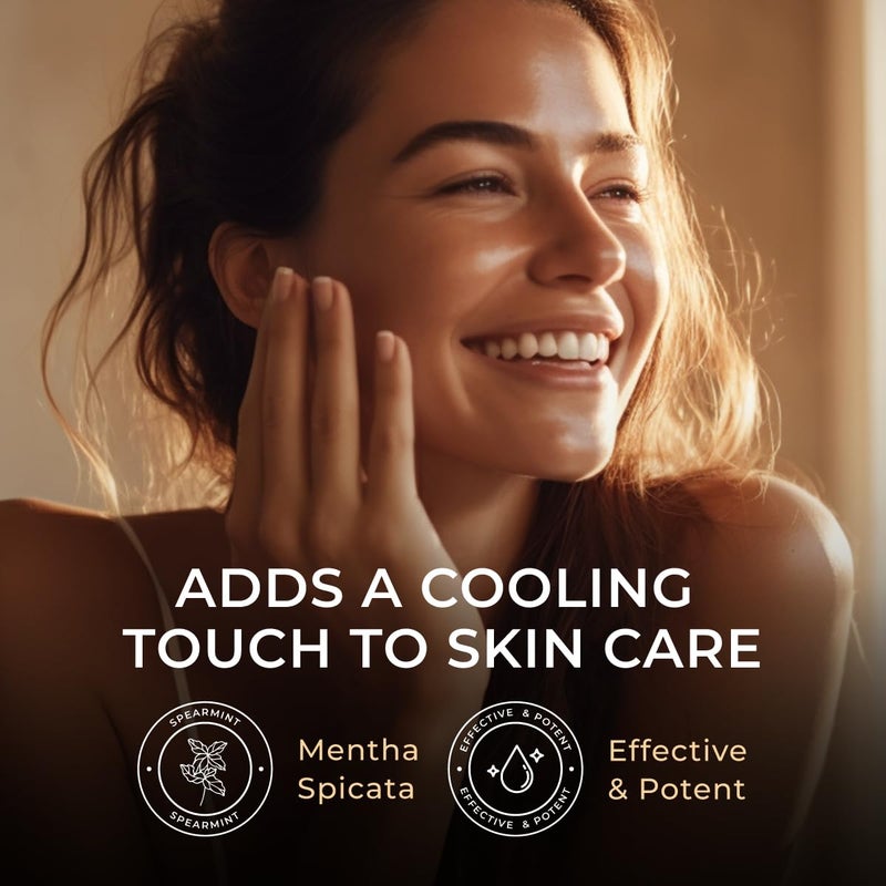 Gya Labs Spearmint Essential Oil - 0.34 Fl Oz - for Hair, Skin, Diffuser, Aromatherapy & DIY Candle Making Scent - Image 3