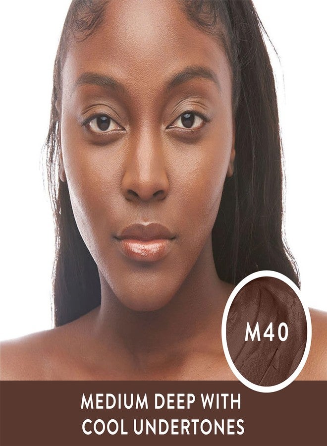 Mented Cosmetics Stick Foundation Make Up, Concealer & Contour Stick for Medium Deep Skin, Cream Foundation for Black Women Makeup, Vegan and Cruelty Free, M40 - Image 2