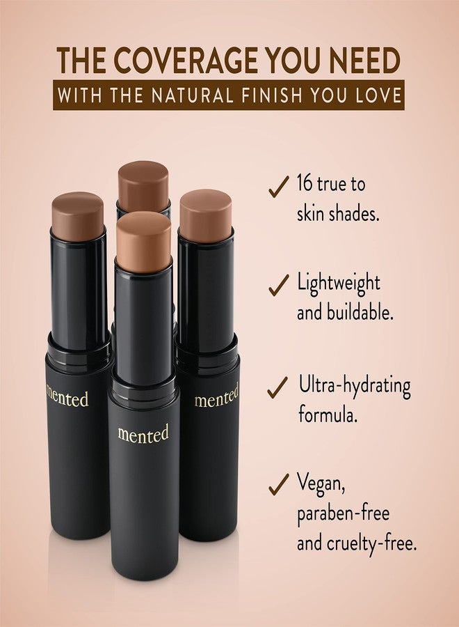 Mented Cosmetics Stick Foundation Make Up, Concealer & Contour Stick for Medium Deep Skin, Cream Foundation for Black Women Makeup, Vegan and Cruelty Free, M40 - Image 4