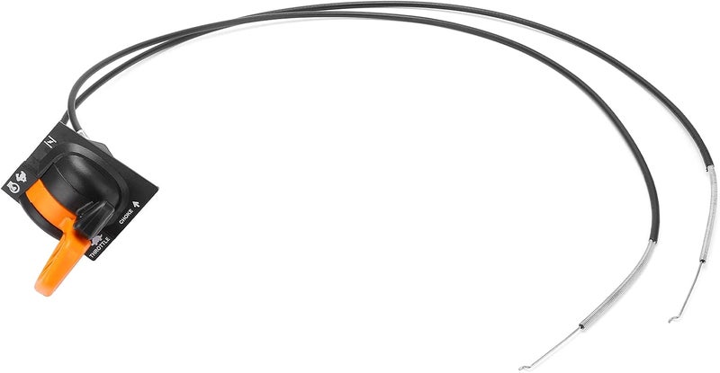 AM136026 Throttle Control Cable, Replacement for John Deere X500 X520 X540, Premium ABS and Metal Construction, OEM Compatible Choke Control Lever with Strong Stability and High Re - Image 1