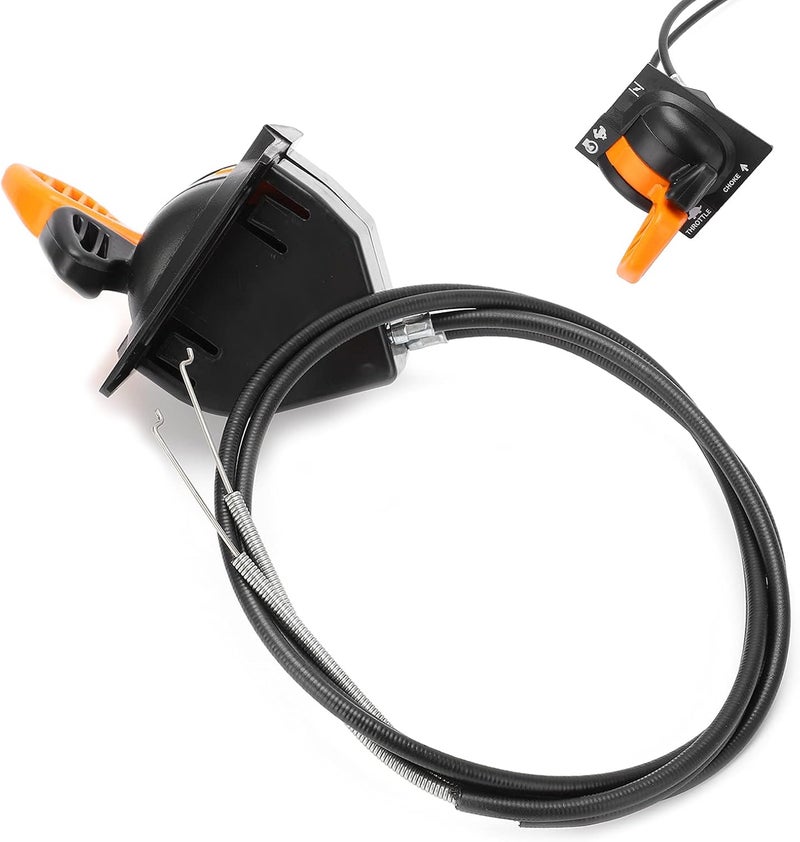 AM136026 Throttle Control Cable, Replacement for John Deere X500 X520 X540, Premium ABS and Metal Construction, OEM Compatible Choke Control Lever with Strong Stability and High Re - Image 2