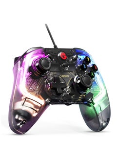 GameSir T4K LED Wired Gaming Controller for Windows 7/8/10/11, Switch &  Android TV Box, RGB Hue Color Lights, Gamepad PC Controller Joystick with