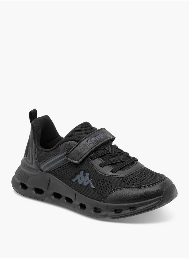 كابا Boys' Logo Detail Sports Shoes with Hook and Loop Closure