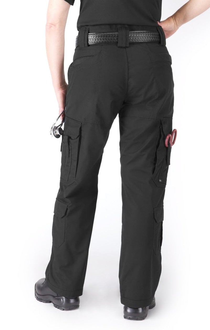 5.11 Tactical Women's Taclite EMS Pants, Regular Fit, 19 Pockets, Style 64369, Black 2, Women's 8 Regular - Image 2