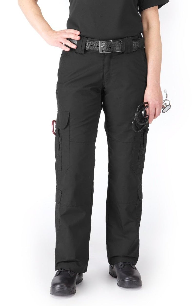 5.11 Tactical Women's Taclite EMS Pants, Regular Fit, 19 Pockets, Style 64369, Black 2, Women's 8 Regular - Image 1