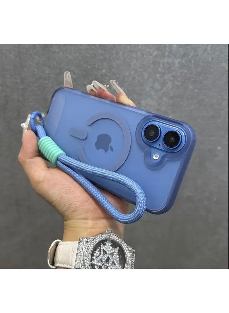 جراب هاتف مغناطيسي عالي الجودة شبه شفاف غير لامع لهاتف iPhone 17 - Image 2
