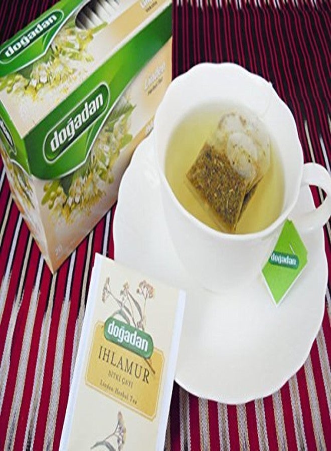 Dogadan Ihlamur (Linden Herbal Tea) 20 Tea Bags, Pack of 3 - Image 2