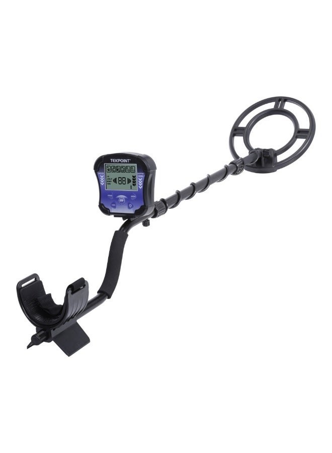 10-Inch Underground Metal Detector with LCD Display, IP68 Waterproof Search Coil, 4 Detection Modes, PP Pinpoint, Adjustable Sensitivity & Depth Indicator for Coins Jewelry and Outdoor Search - Image 4