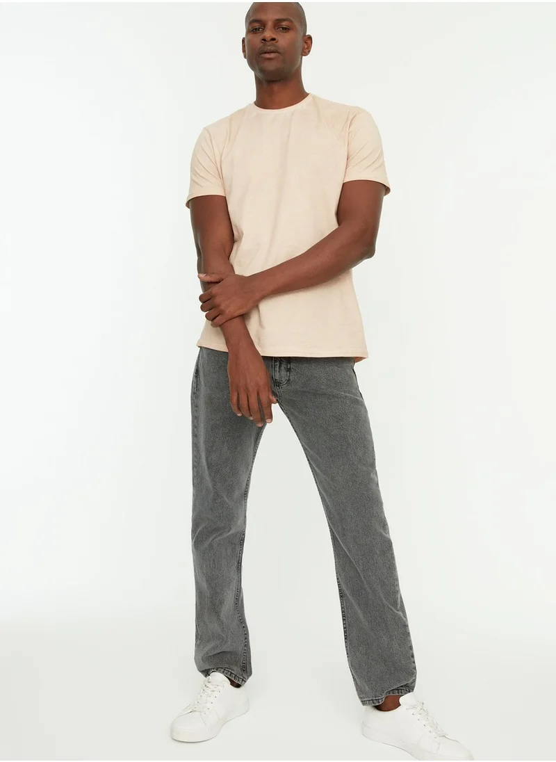 trendyol Light Wash Straight Fit Jeans