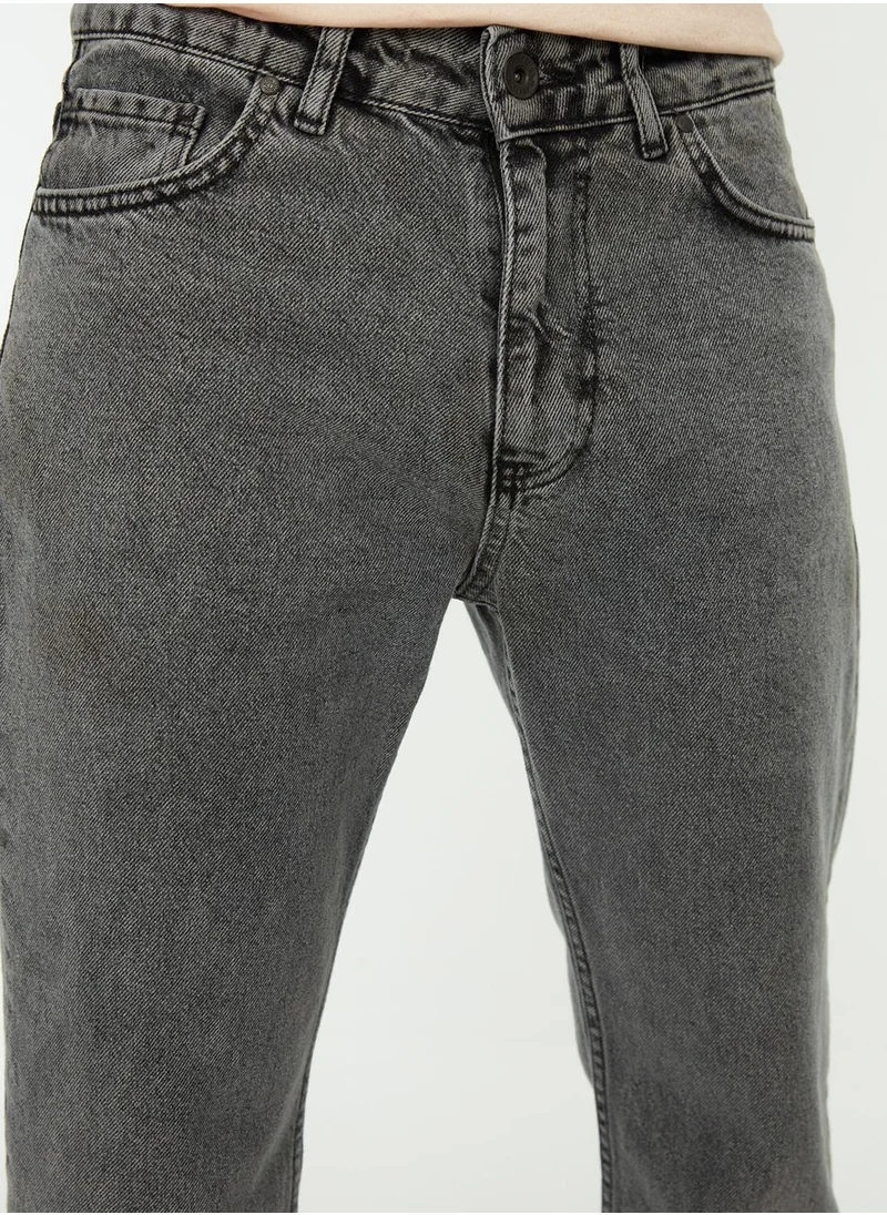 trendyol Light Wash Straight Fit Jeans