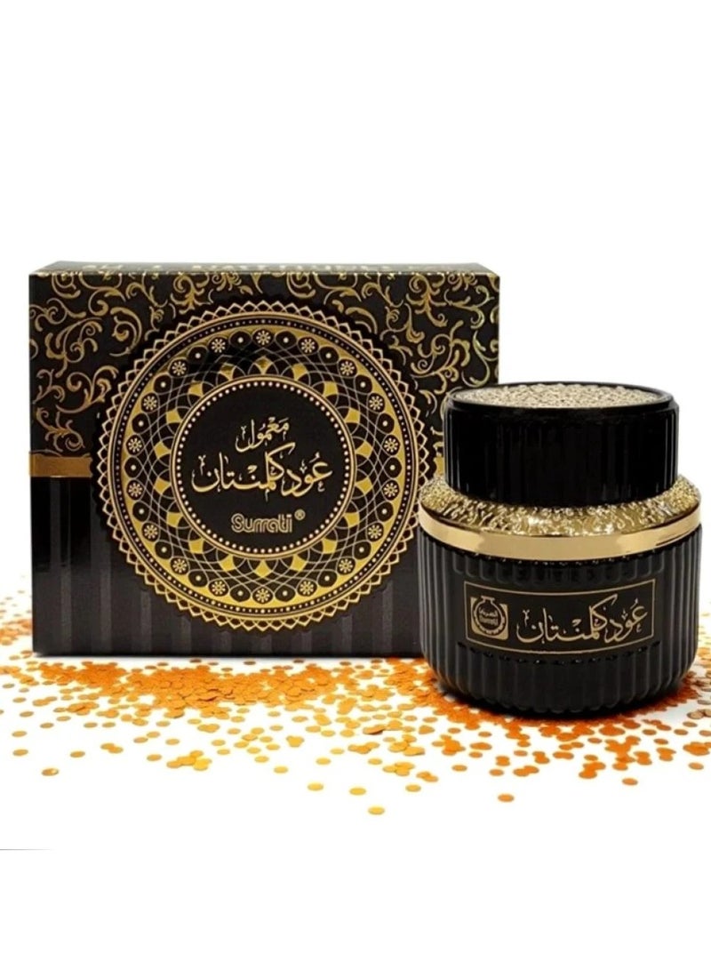 سوراتي بخور معمول عود كالمنتان فاخر - عطر شرقي أصيل يدوم طويلاً (80 غرام) - Image 2