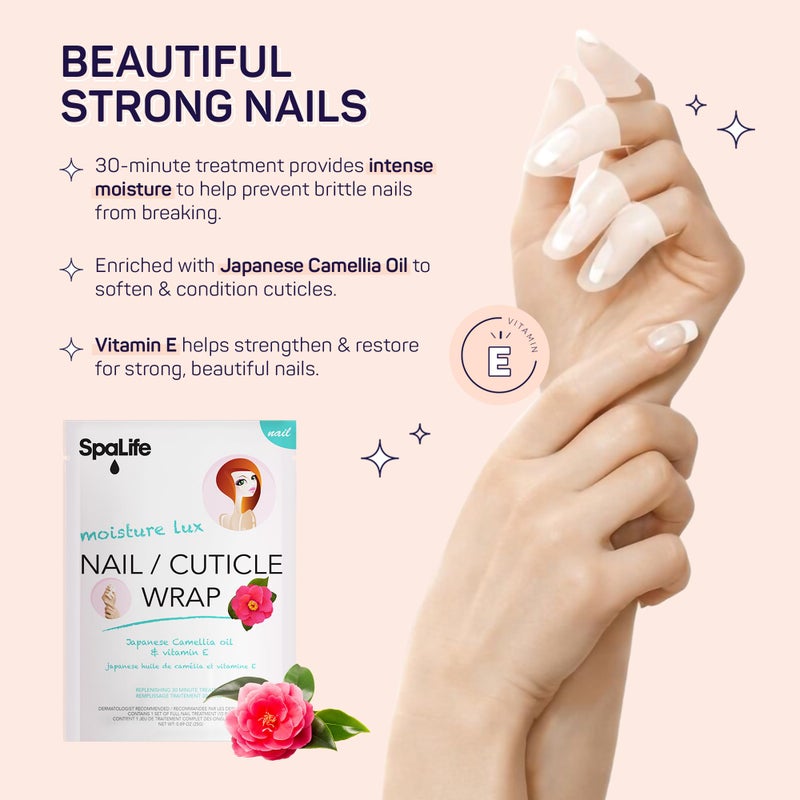 SpaLife 10 Piece Korean Face Mask & Moisturizing Hand Gloves Set | Foot Mask Socks for Dry Cracked Hands & Feet | Korean Skincare Cuticle Repair Mask Women | Self Care Gifts for Women | 10 Pack - Image 3