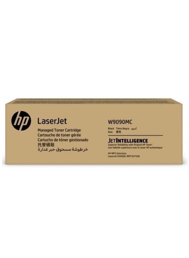 HP خراطيش حبر HP W9090MC السوداء الأصلية 8,600 صفحة / HP MFP E47528f E45028dn - Image 1