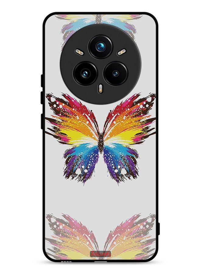 Tolwak Realme 14 Pro Plus 5G Protective Case Cover Digital Art Simple Background Minimalism Butterfly