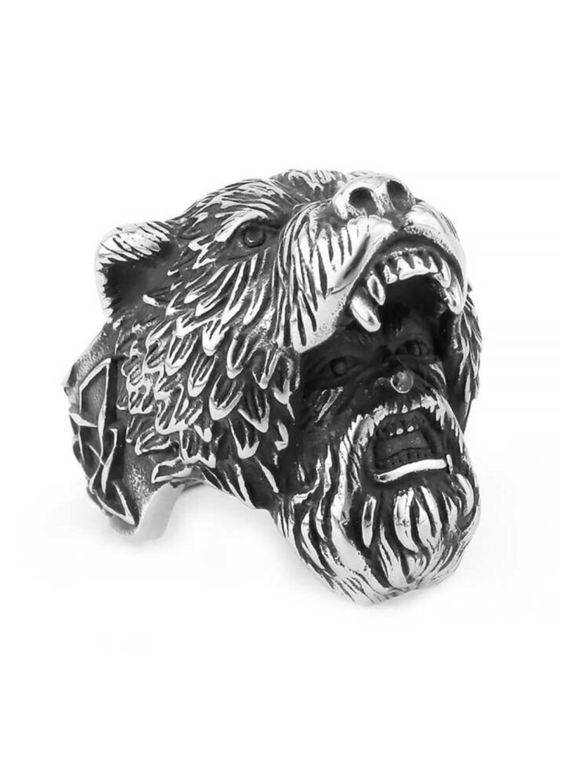 Luxury Concept Stainless Steel Ring For Men Size 10 - Image 5