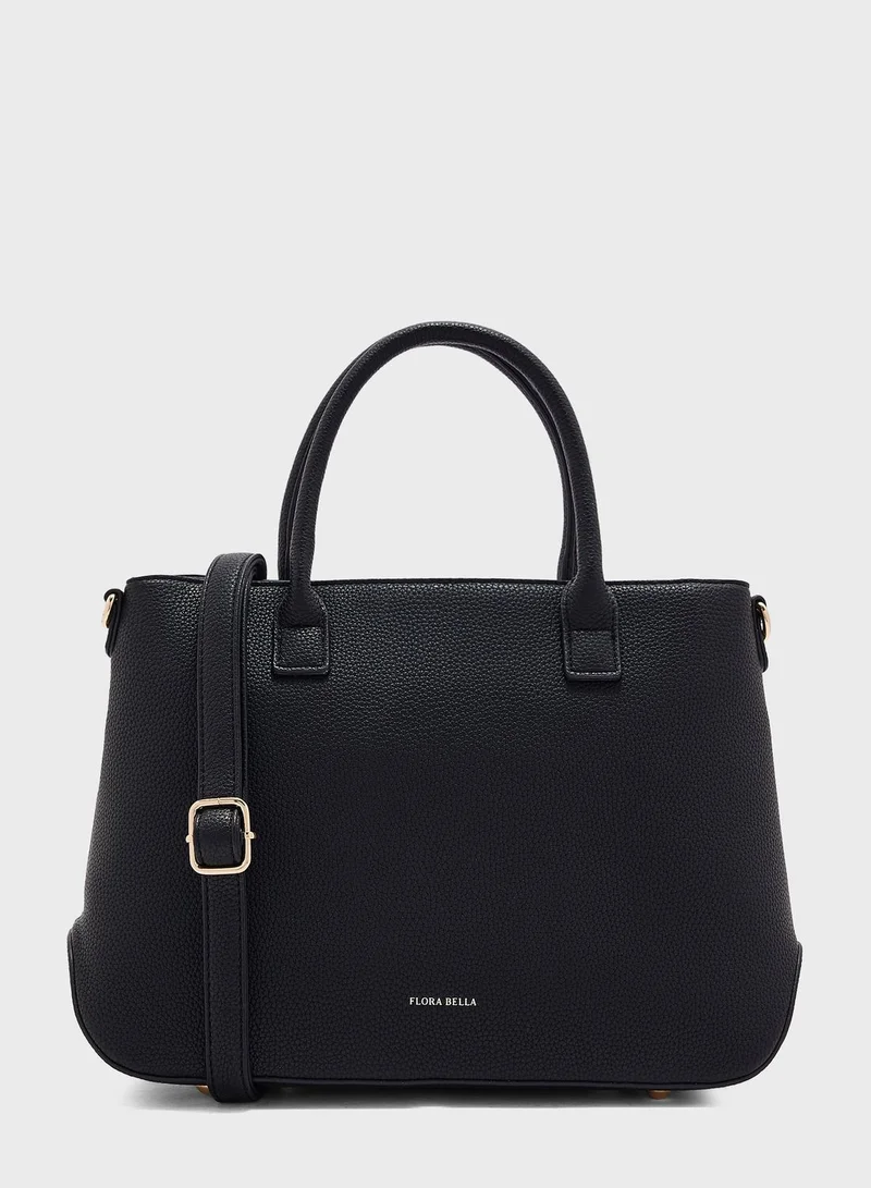 shoexpress Zip Closure Top Handle Crossbody Bag