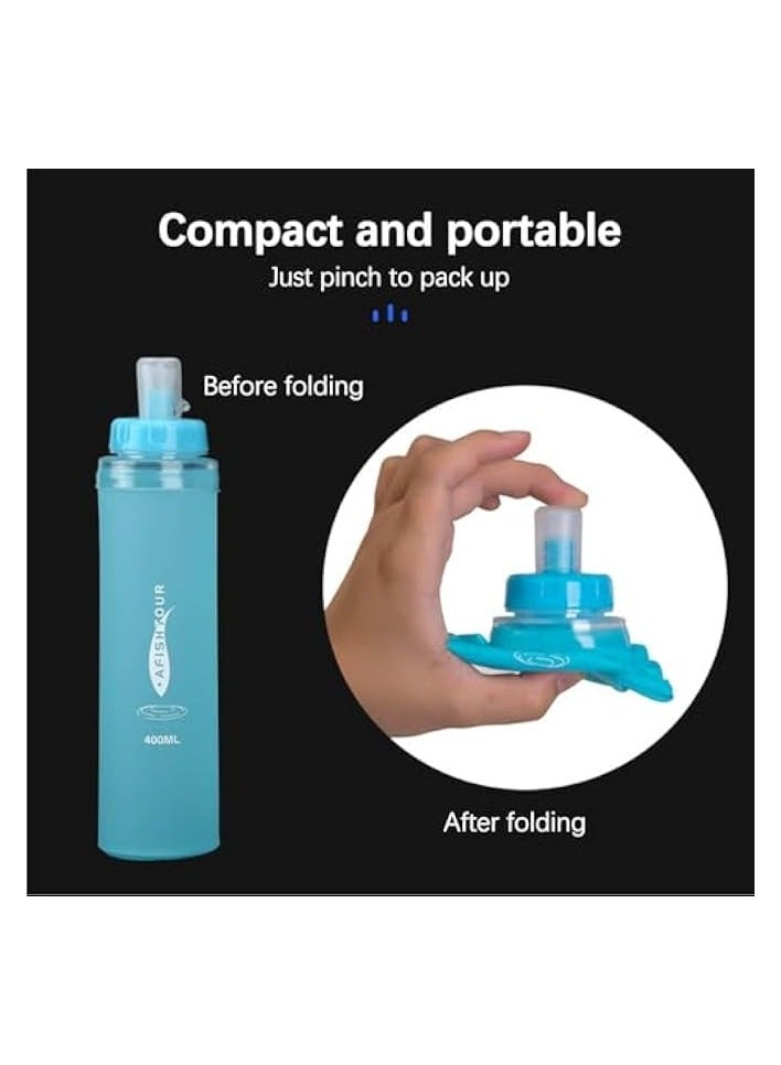 Green Tiger Outdoor Sports Soft Water Bag - Durable Hydration Pack for Running, Cycling, Hiking, and Marathons - Image 2