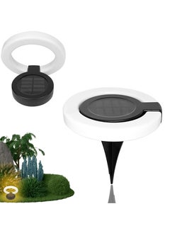 CMGTYYD Foldable Driveway Lights,Solar Landscape Lights Weather-Resistant - Auto On/Off, Energy-Saving Ground Lighting for Front Yard, Path, Terrace, Sidewalk, Staircase  - Image 1