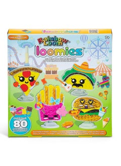 Rainbow Loom : Loomies Food Figurines - 4 Character Rubber Band Kit - Create 4 Food Themed Characters, Diy Craft Kit, Great For Parties, Kids Ages 7+  - Image 1