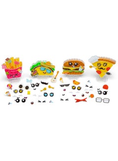 Rainbow Loom : Loomies Food Figurines - 4 Character Rubber Band Kit - Create 4 Food Themed Characters, Diy Craft Kit, Great For Parties, Kids Ages 7+  - Image 4