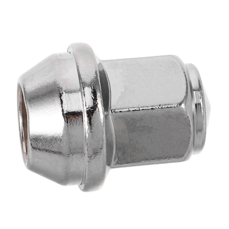 Solid Reinforced Silver Hub Caps 14x1 5 Wheel Lug Nut Covers Tire Screw Protectors - Image 2