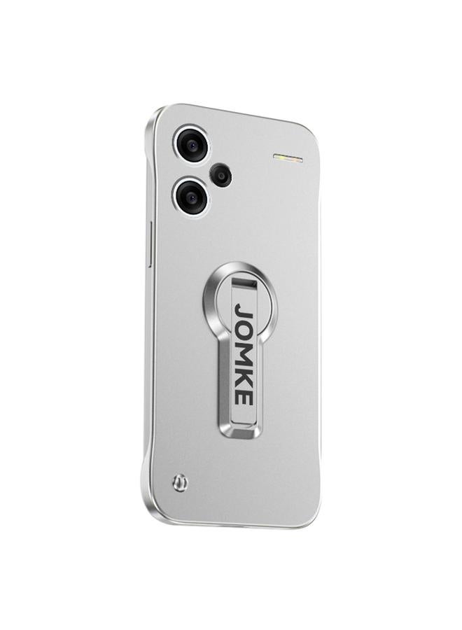 S-TOP Case For Redmi Note 13 Pro+ Baking Varnish 360 Rotate Holder No Frame PC Phone Case - Image 1
