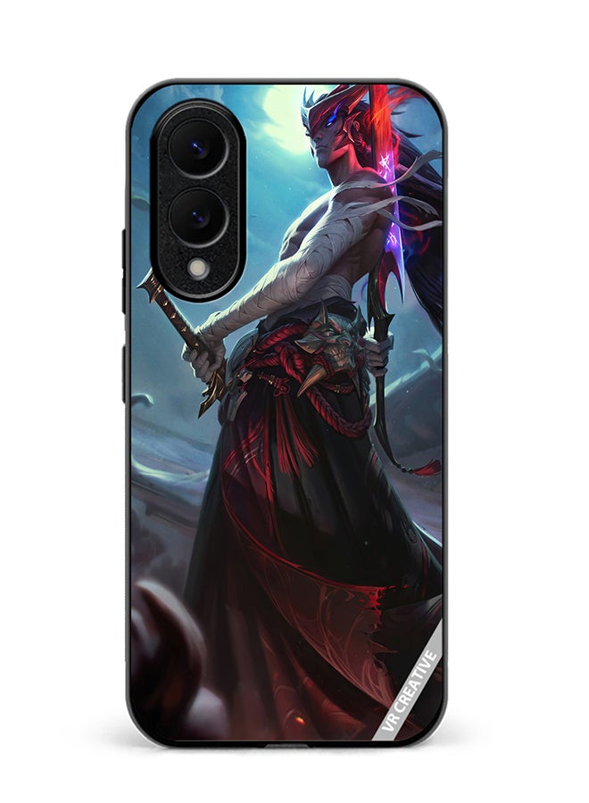 VR CREATIVE Protective Case Cover For Samsung Galaxy S25 Edge Yone League Of Legends Design Multicolour