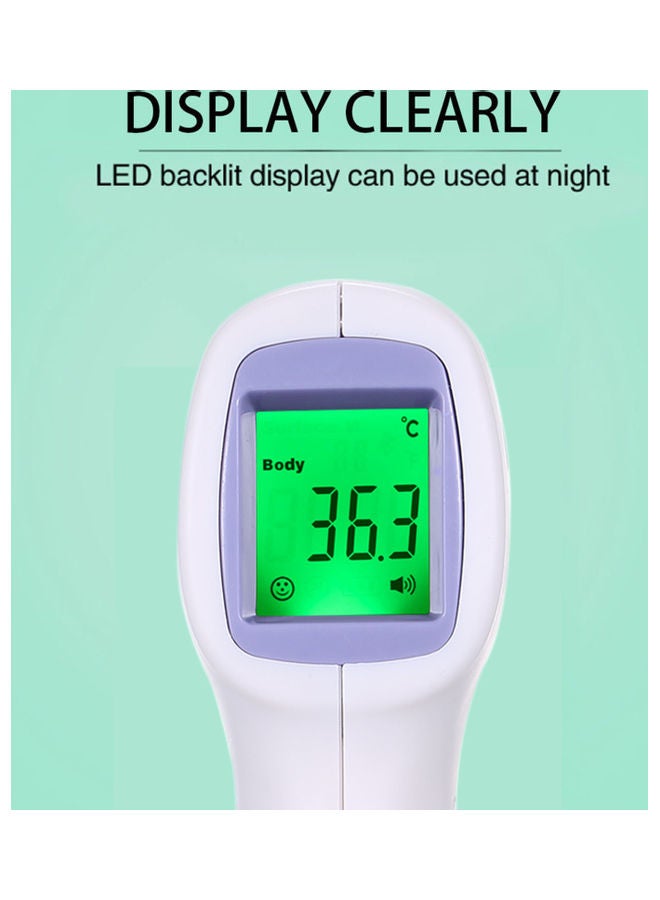 مقياس حرارة بالأشعة تحت الحمراء مزود بشاشة LCD بإضاءة خلفية بثلاثة ألوان u003e - Image 5