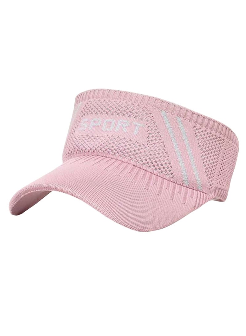 Unisex Sport Tennis Visor Cap, Open Top Summer Casual Sun Hat - Image 5