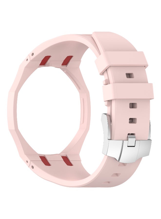 Silicone Watch Strap Compatible with AP x Swatch Royal Pop Watch – Waterproof Replacement Wrist Band, Soft Convertible Strap with 12 O'Clock Crown Design - Image 3