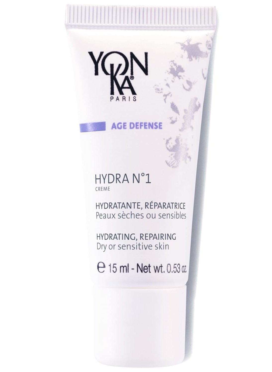 Yonka YonKa Daily Reparative Moisturizer Hydra No 1 Creme  Rich AntiAging Skincare with Hyaluronic Acid Vitamins A C  E for Dry Skin ParabenFree 15ml 