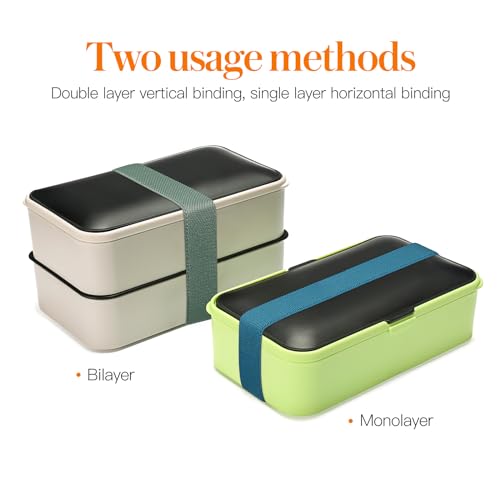 Luxshiny Elastic Cinch Straps Bento Box Elastic Belt 4PCS Lunch Box Fixing Band Replacement for Office Classroom Picnic Camping Outdoors Meals Meal Plan Containers - Image 3