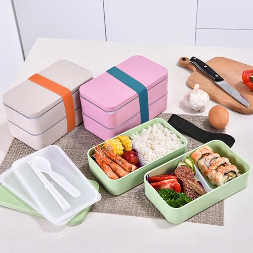 Luxshiny Elastic Cinch Straps Bento Box Elastic Belt 4PCS Lunch Box Fixing Band Replacement for Office Classroom Picnic Camping Outdoors Meals Meal Plan Containers - Image 5
