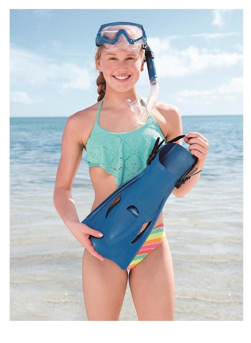 Bestway Spark wave snorkel Mask Fins diving tube MERIDIAN SNORKEL SET - No:25020 - Image 2