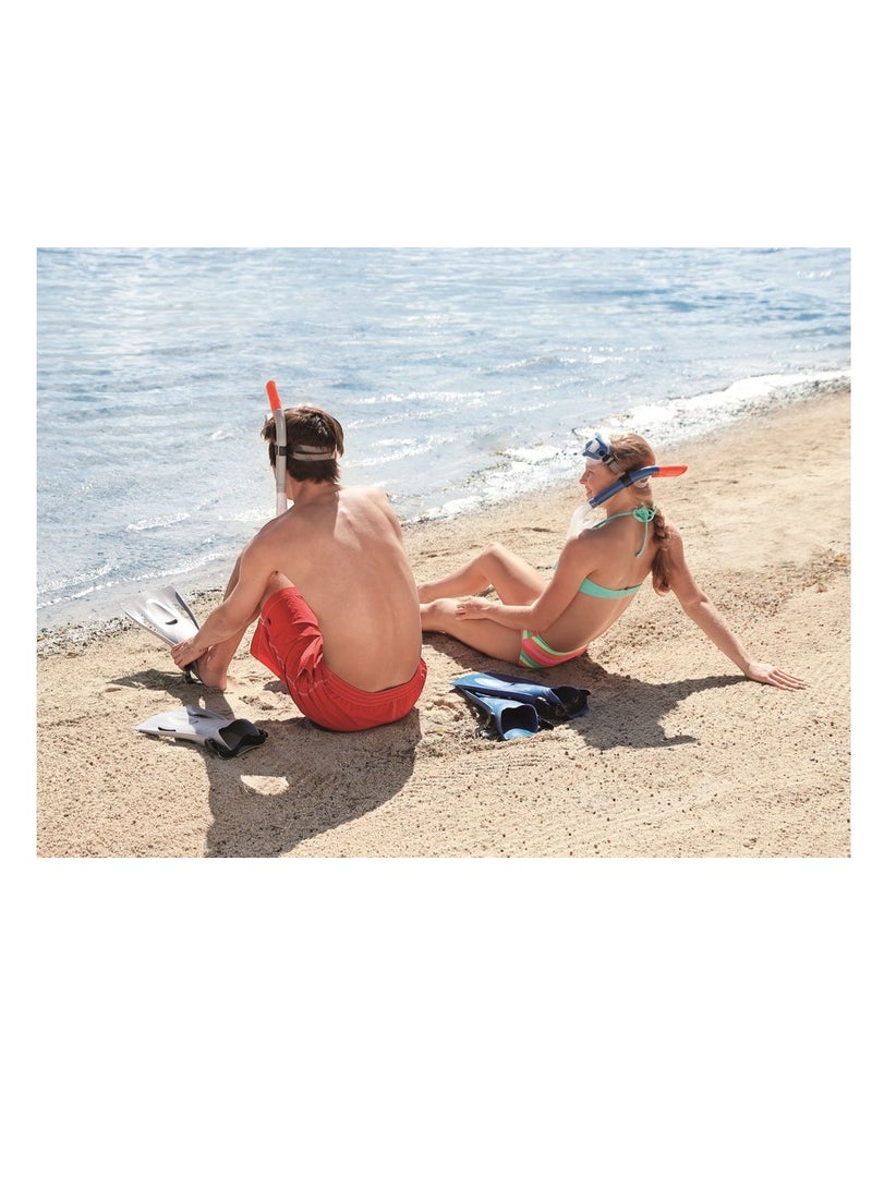 Bestway Spark wave snorkel Mask Fins diving tube MERIDIAN SNORKEL SET - No:25020 - Image 3