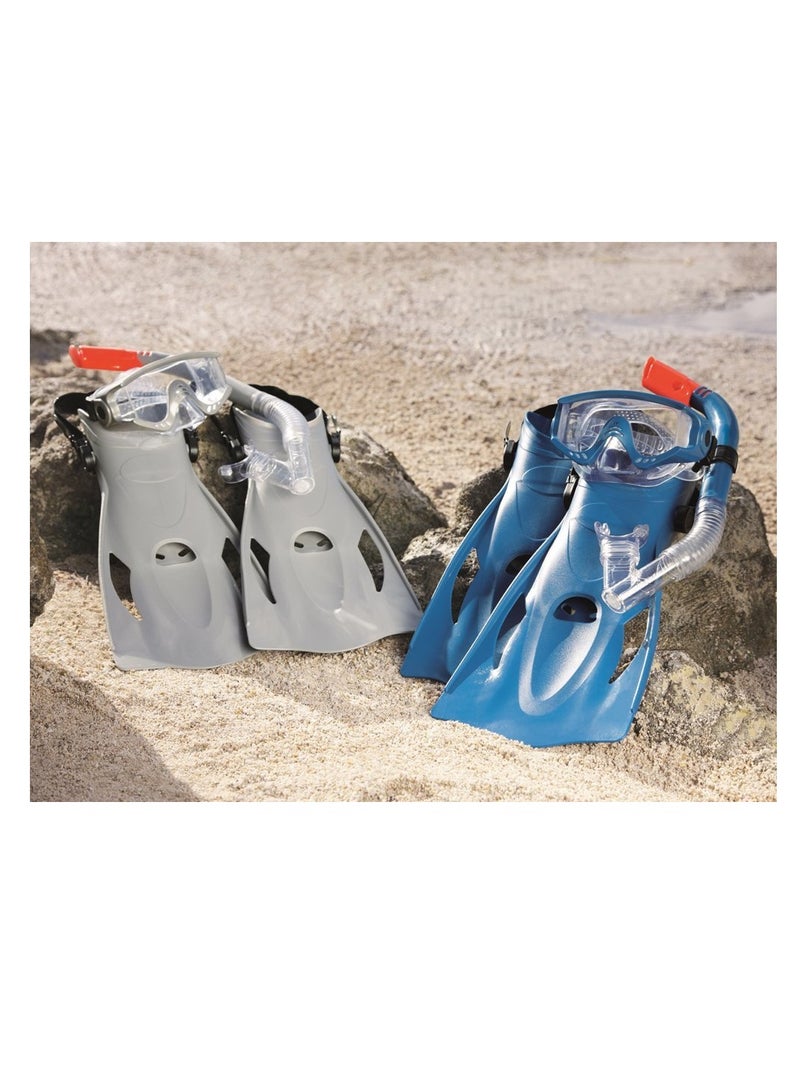 Bestway Spark wave snorkel Mask Fins diving tube MERIDIAN SNORKEL SET - No:25020 - Image 5