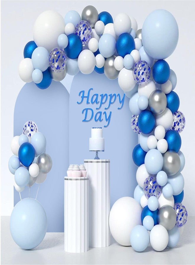 Amonsa Light Blue Backdrop Arch Cover for 6ft Arched Metal Stand Wedding Balloon Arch Decor Covers Wedding Bridal Shower Ceremony Event Fabric Picture Back Drop Decor - Image 5