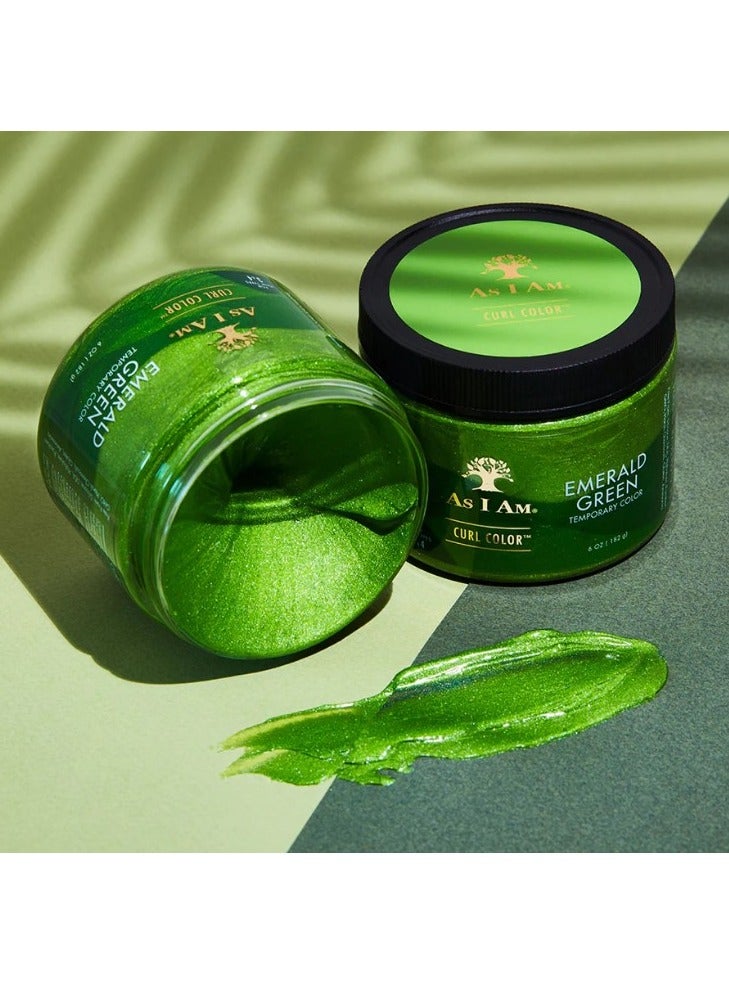 As I Am CURL COLOR  EMERALD GREEN COLOR & CURLING GEL 6oz - Image 3