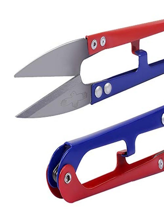 يو سي اي سي مجموعة UCEC من 12 مقص خيوط للخياطة، مقص كروشيه صغير، قاطع خيوط، قاطع غزل، مقص خياطة رائع للتطريز والحياكة، لوازم صغيرة للأعمال اليدوية، ألوان زاهية - Image 3