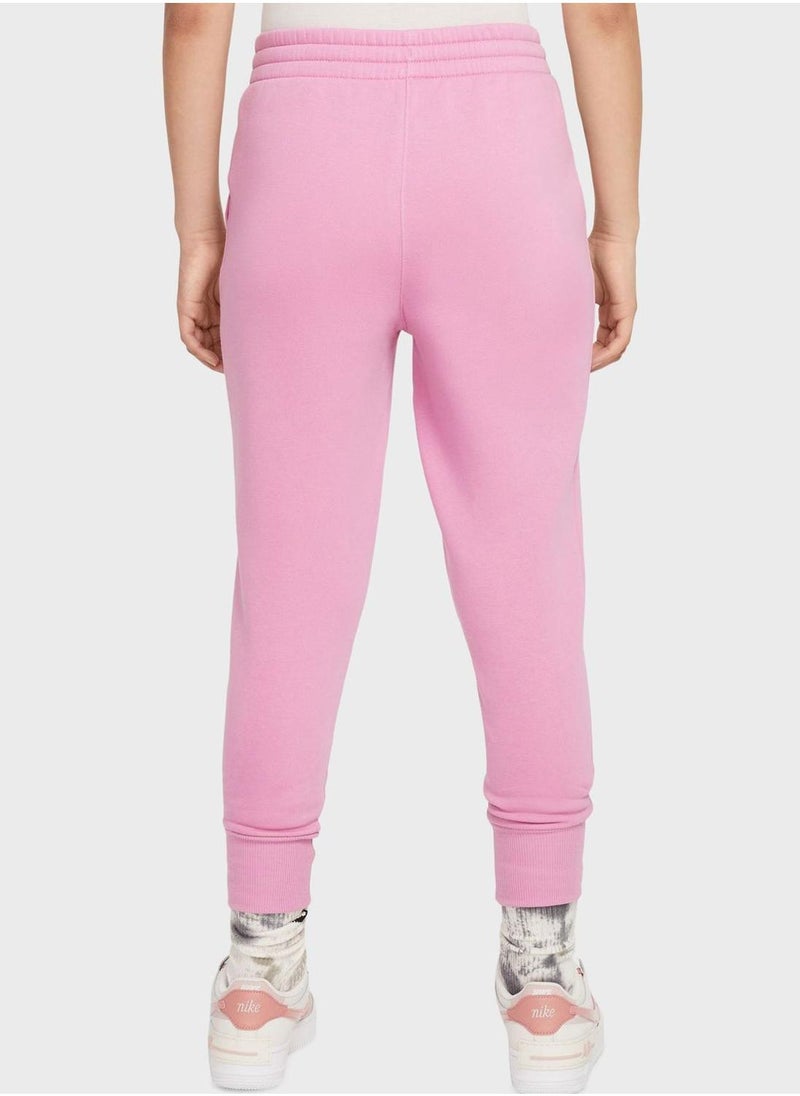 Nike Youth Nsw Fleece Highrise Club Sweatpants  - Image 2