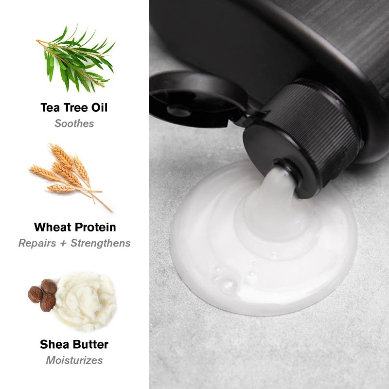 Every Man Jack Men's 2-in-1 Daily Shampoo + Conditioner Variety Pack - Includes 3 Outdoor Inspired Scents Scents - Amber + Sandalwood, Cedar + Red Sage, Sea Minerals + Citron, 13.5 oz (3 Pack) - Image 2