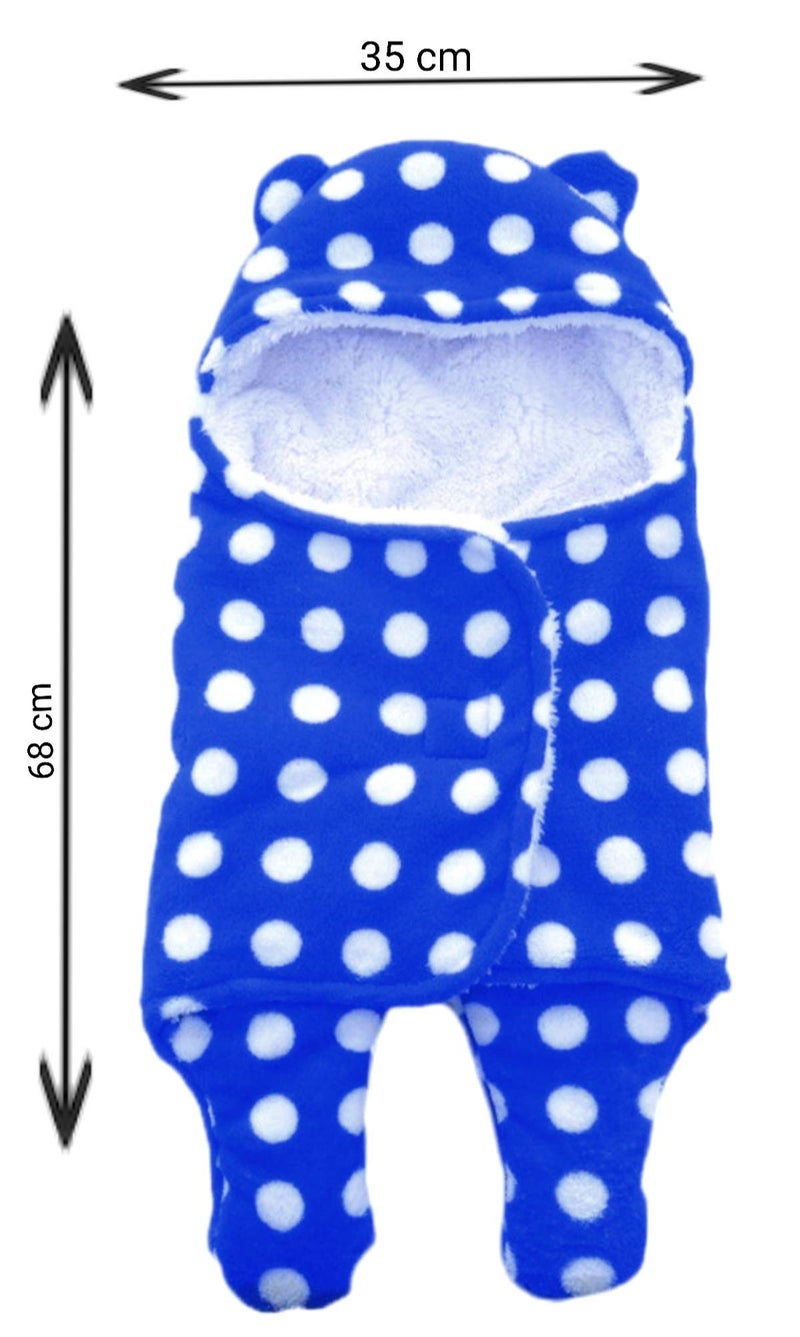 BRANDONN Baby Blanket Newborn Gift Pack of Swaddle Wrapper, 0-9 Months, Length 68 cm x Width 68 cm - Image 4