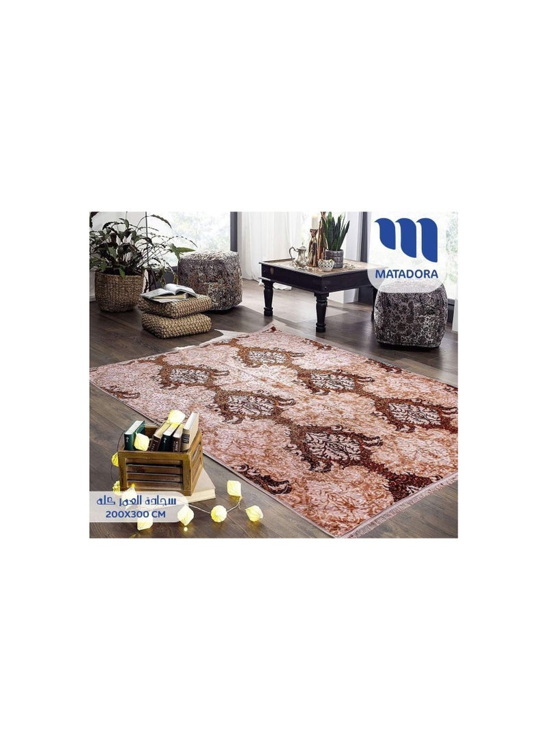 ماركة غير محددة - حافظه سجاد قطيفة مقاس 2 × 3 - Image 1